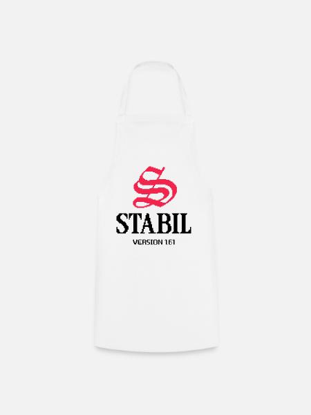 STABIL - VERSION 1.61 - Kochschürze - Weiß