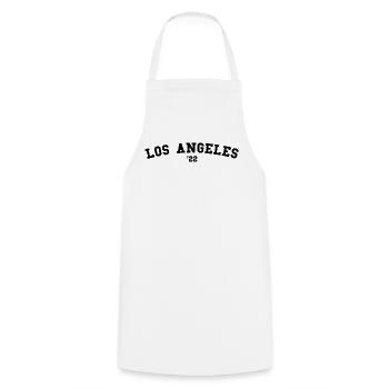 Los Angeles Pulli, LA TShirt Weihnachtsgeschenk - Kochschürze - Weiß - Vorne - AI Model Male 185 dark (185cm)