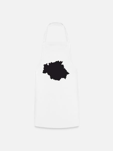 Hidalgo Humor-Geschenk-T-Shirt - Kochschürze - Weiß