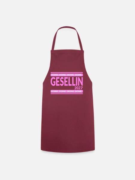 Gesellin 2027 - Kochschürze - Bordeaux