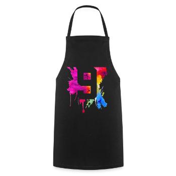 9 YEARS 9TH BIRTHDAY - Cooking Apron - black - Front - AI Model Male 185 dark (185cm)