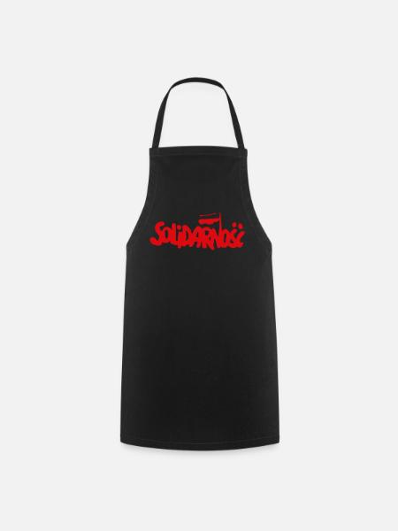Solidarität - Solidarnosc - Kochschürze - Schwarz