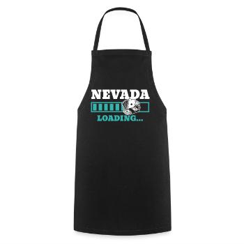 Nevada Laden USA Staat Amerika Reisen Nevadan - Kochschürze - Schwarz - Vorne - AI Model Male 185 dark (185cm)