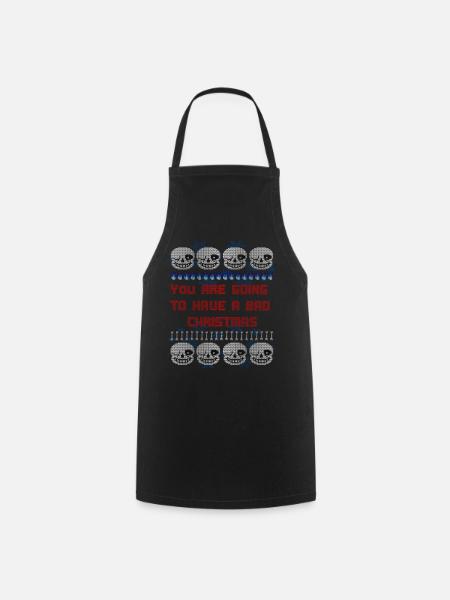 Vous allez avoir un mauvais pull de noël - Tablier de cuisine - noir