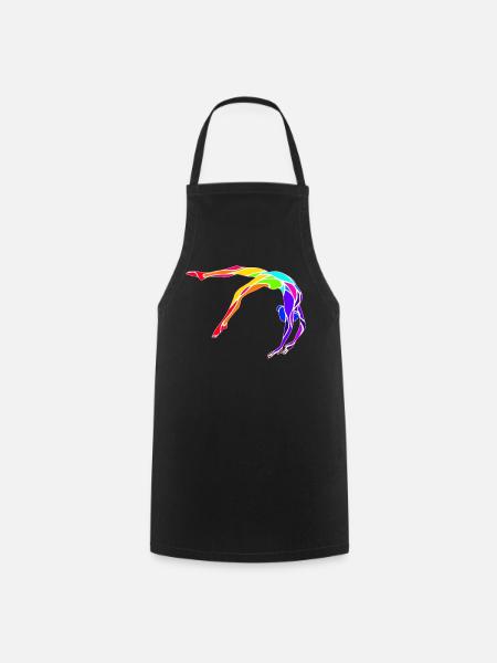 Gymnaste - Tablier de cuisine - noir