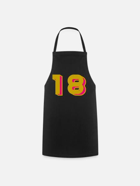 18 - Tablier de cuisine - noir