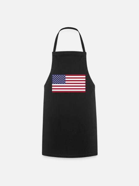 USA - Kochschürze - Schwarz