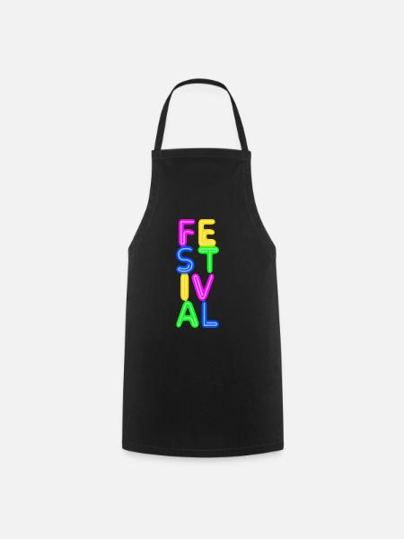 Festival - Kochschürze - Schwarz