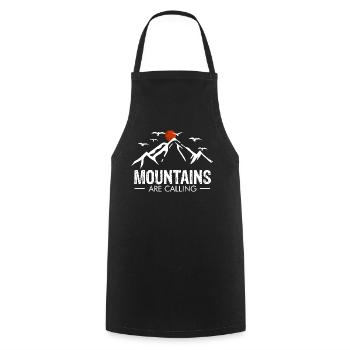 escalade alpinisme alpinisme escalade sportive - Tablier de cuisine - noir - Devant - AI Model Male 185 dark (185cm)