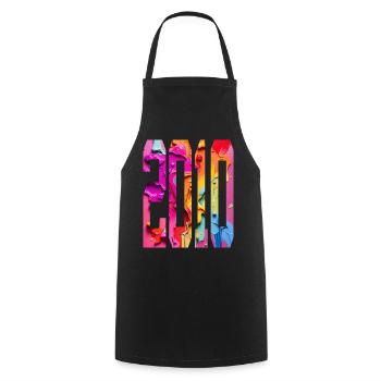 BUNT 16E ANNIVERSAIRE 2010 - Tablier de cuisine - noir - Devant - AI Model Male 185 dark (185cm)