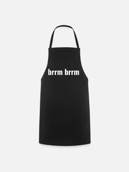 brrm brrm - Kochschürze - Schwarz