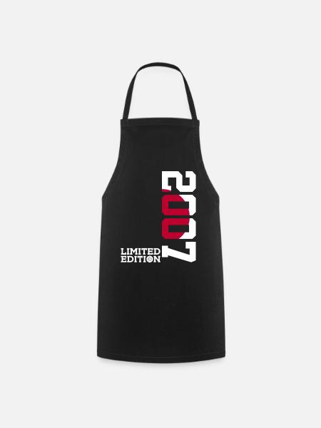 LIMITED EDITION 2007 JAPAN 19TH BIRTHDAY - Cooking Apron - black