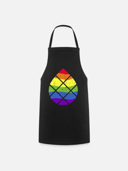 Augsbourg Zirbelnuss LGBT LGBTQPlus - Tablier de cuisine - noir