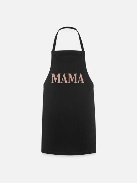 Mama - Kochschürze - Schwarz