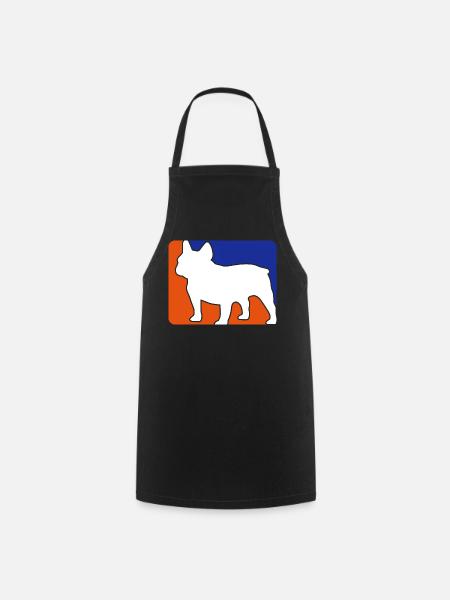 french bulldog1 - Kochschürze - Schwarz