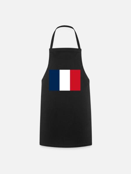 Frankreich - Kochschürze - Schwarz