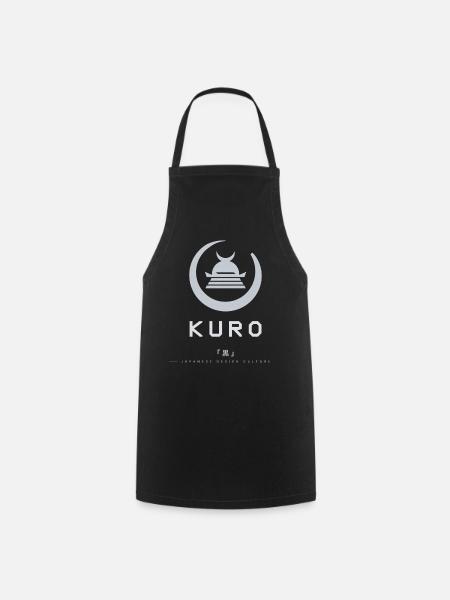 Kuro: Japanische Schwarz-Ästhetik - Kochschürze - Schwarz