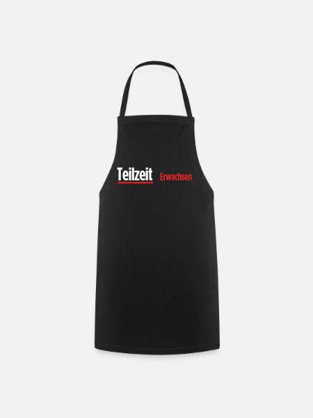Teilzeit Erwachsen - Kochschürze - Schwarz