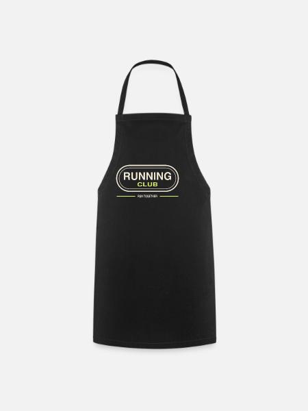 Running Club  - Kochschürze - Schwarz