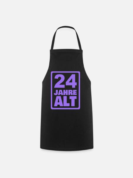 Alt 24 - Kochschürze - Schwarz