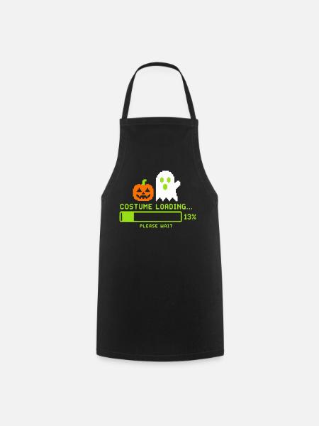 Hallowe Costume Loading Retro Gamer - Kochschürze - Schwarz