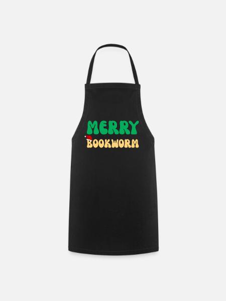 Lese-Tote-Tasse Ästhetisches Buch-Nerd-Geschenk - Kochschürze - Schwarz