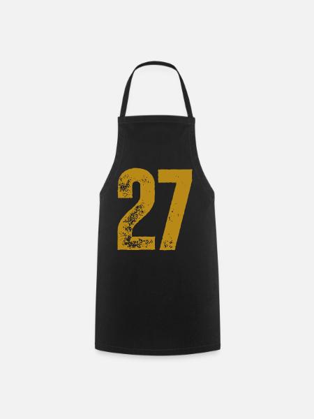 27 - Kochschürze - Schwarz