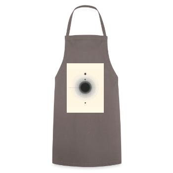 Schwarzes Loch Ringdiagramm - Kochschürze - Grau - Vorne - AI Model Male 185 dark (185cm)