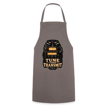 TUNE THEN TRANSMIT - Kochschürze - Grau - Vorne - AI Model Male 185 dark (185cm)