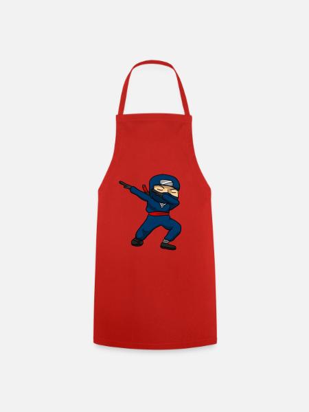 Ninja - Kochschürze - Rot