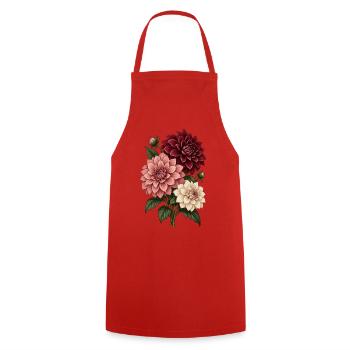 Garten Shirt mit Gemüseernte und Spruch Selbst gez - Kochschürze - Rot - Vorne - AI Model Male 185 dark (185cm)