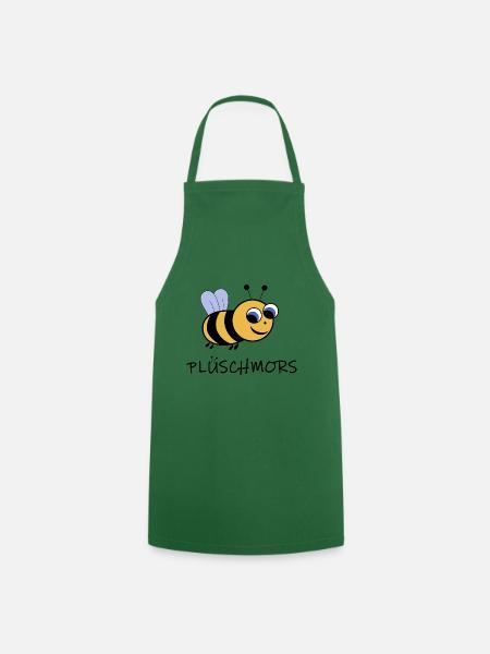PLATTDEUTSCH PLÜSCHMORS JUNGE HUMMEL BIENE SHIRT - Kochschürze - Grün