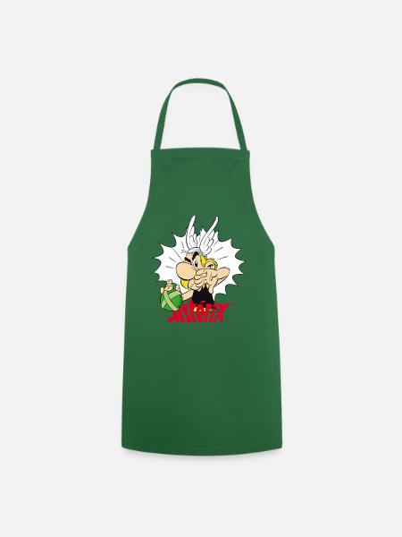 Asterix & Obelix - Asterix Avec Potion Magique - Tablier de cuisine - vert foncé