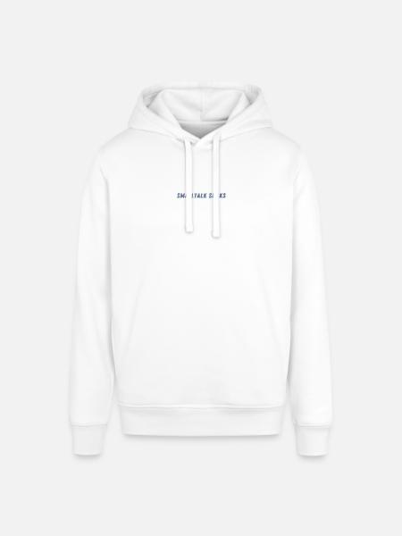 SMALLTALK SUCKS - Spread it! - Stanley/Stella Unisex Hoodie SOUNDER - Weiß