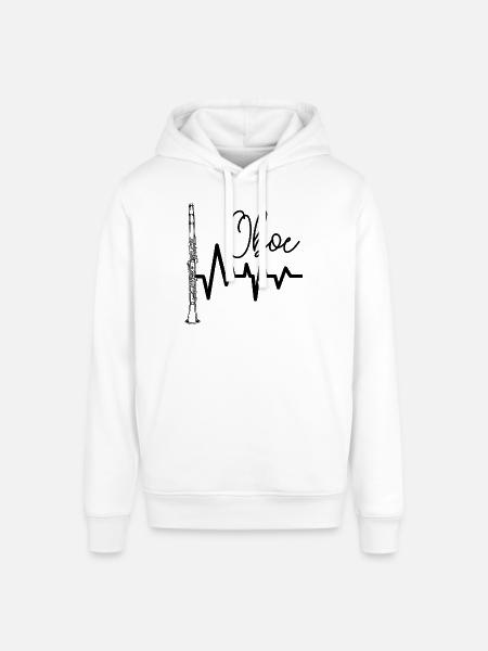 Oboe - Stanley/Stella Unisex Hoodie SOUNDER - Weiß