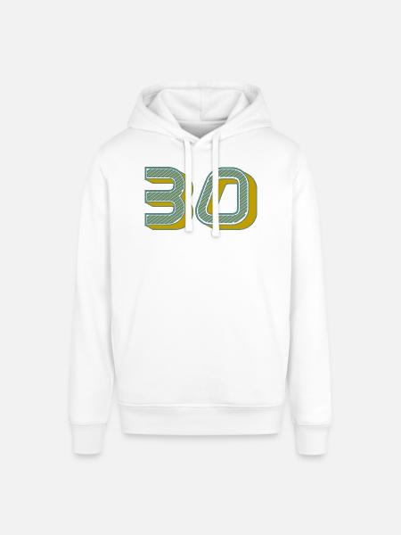 30 - Stanley/Stella SOUNDER Unisex Hoodie - white
