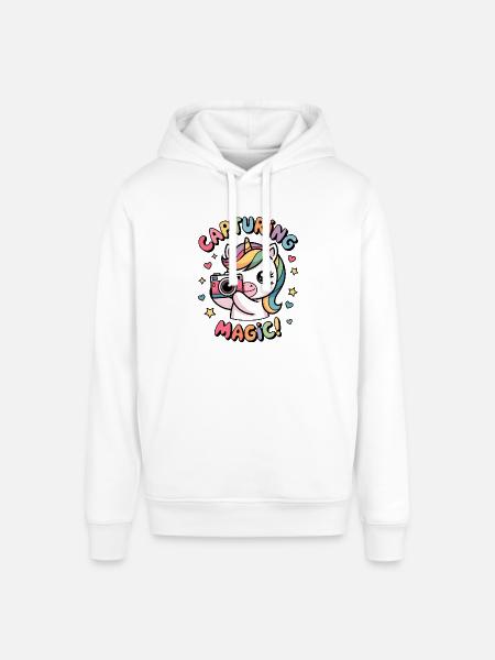 Capturing Magic! - Stanley/Stella SOUNDER Unisex Hoodie - white