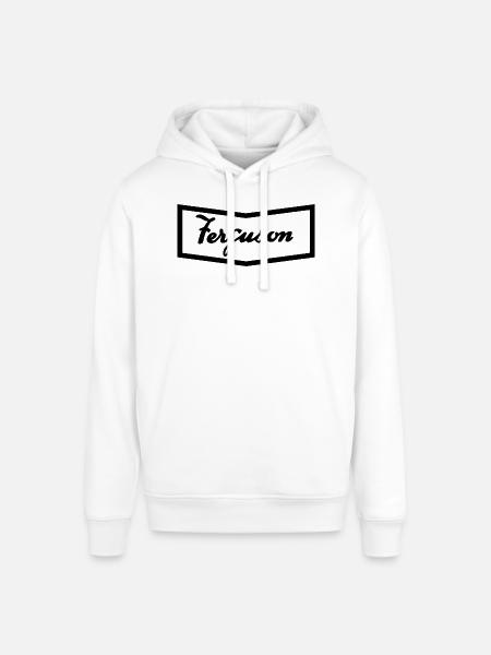 Ferguson TE20 hood logo - Stanley/Stella SOUNDER Unisex Hoodie - white