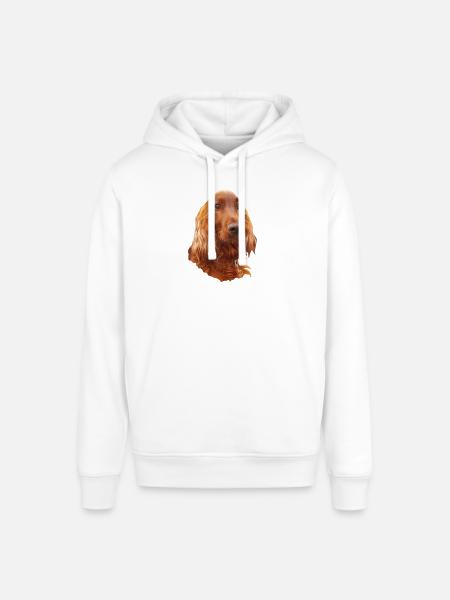 Irish Setter Red - Stanley/Stella Unisex Hoodie SOUNDER - Weiß