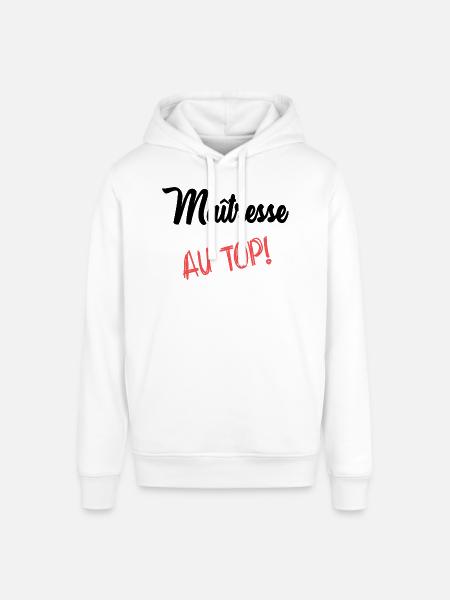 MISTRESS - Stanley/Stella SOUNDER Unisex Hoodie - white