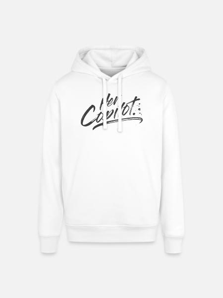 Her Copilot - Stanley/Stella SOUNDER Unisex Hoodie - white