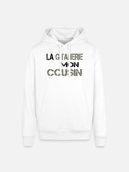 La gitanerie mon cousin - Sweat à capuche SOUNDER Stanley/Stella Unisexe - blanc