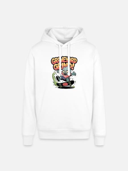 Friedhofs-Grind! - Stanley/Stella Unisex Hoodie SOUNDER - Weiß