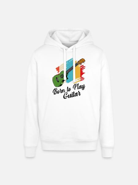 Gitarre - Stanley/Stella Unisex Hoodie SOUNDER - Weiß