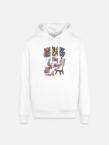 Lass uns kreativ werden! - Stanley/Stella Unisex Hoodie SOUNDER - Weiß