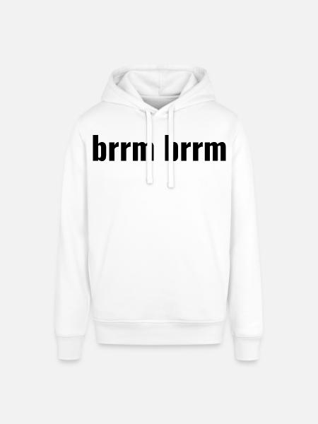 brrm brrm - Stanley/Stella SOUNDER Unisex Hoodie - white