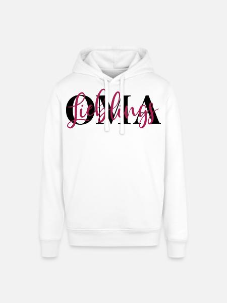 Lieblingsoma Oma - Stanley/Stella Unisex Hoodie SOUNDER - Weiß