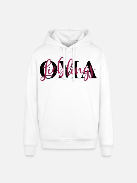 Lieblingsoma Oma - Stanley/Stella Unisex Hoodie SOUNDER - Weiß