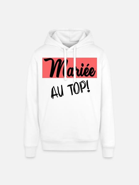 WEDDING. BRIDE-TO-BE - Stanley/Stella SOUNDER Unisex Hoodie - white