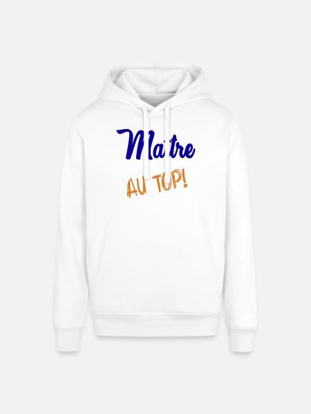 MAITRE - Sweat à capuche SOUNDER Stanley/Stella Unisexe - blanc